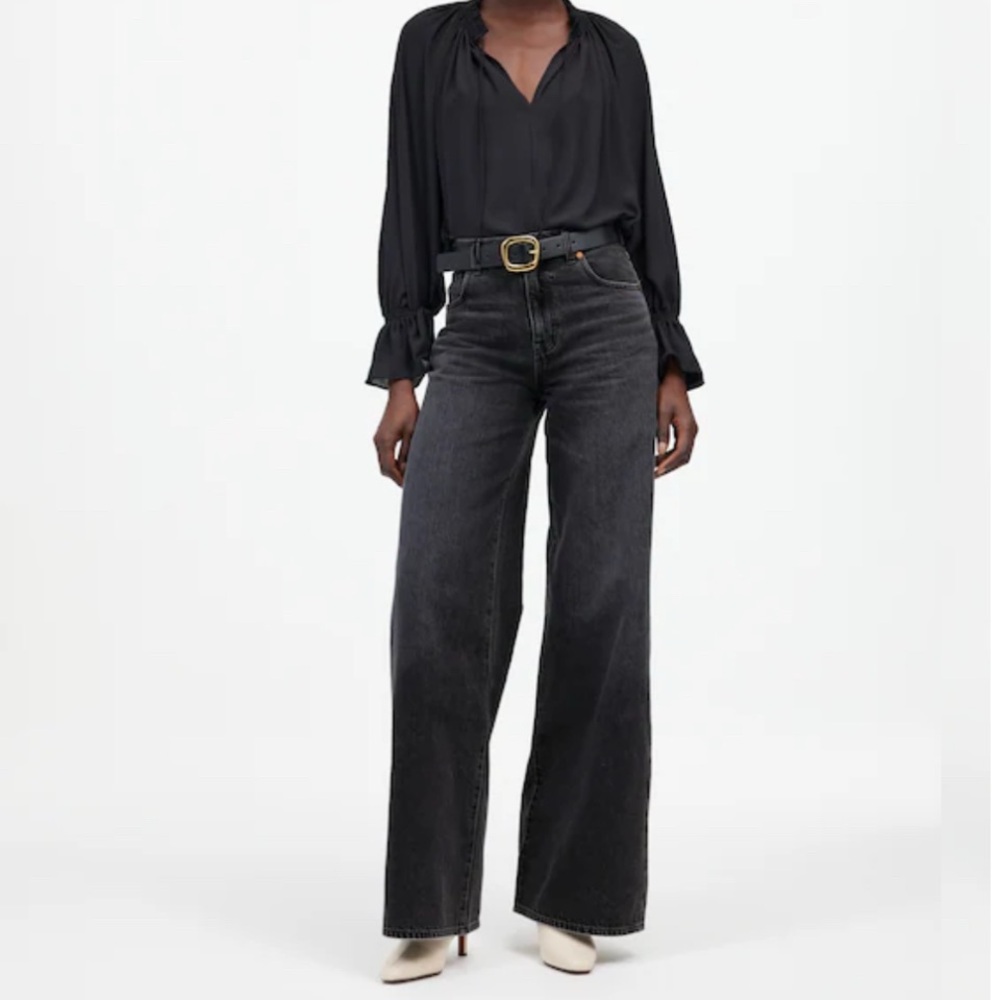Madewell High-Waist Wide-Leg Women's Jeans NWT size 27